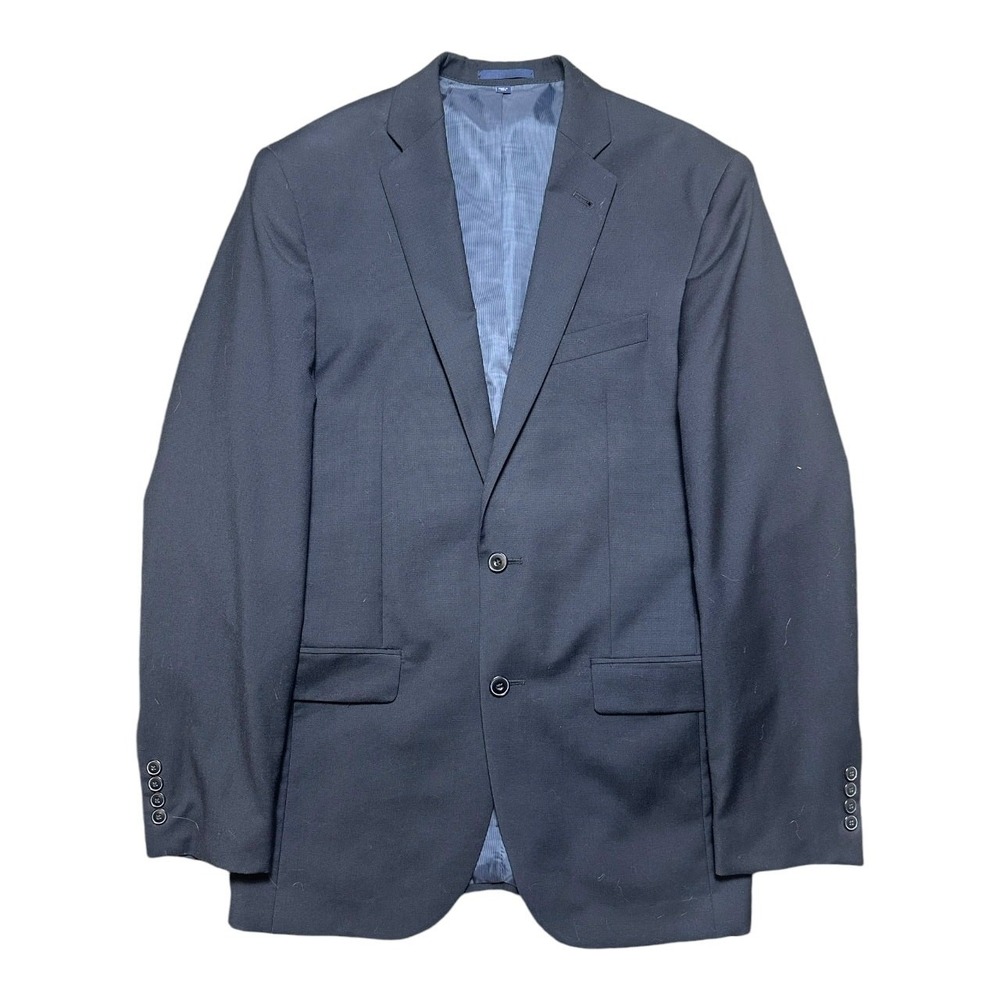 Jos. A. Bank Blazer Mens 39L Navy Blue 1905 Slim Fit Two Button‎ Suit Jacket